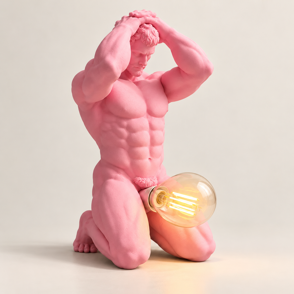 Big Bulb Energy™ – Decorative LED Statue Lamp